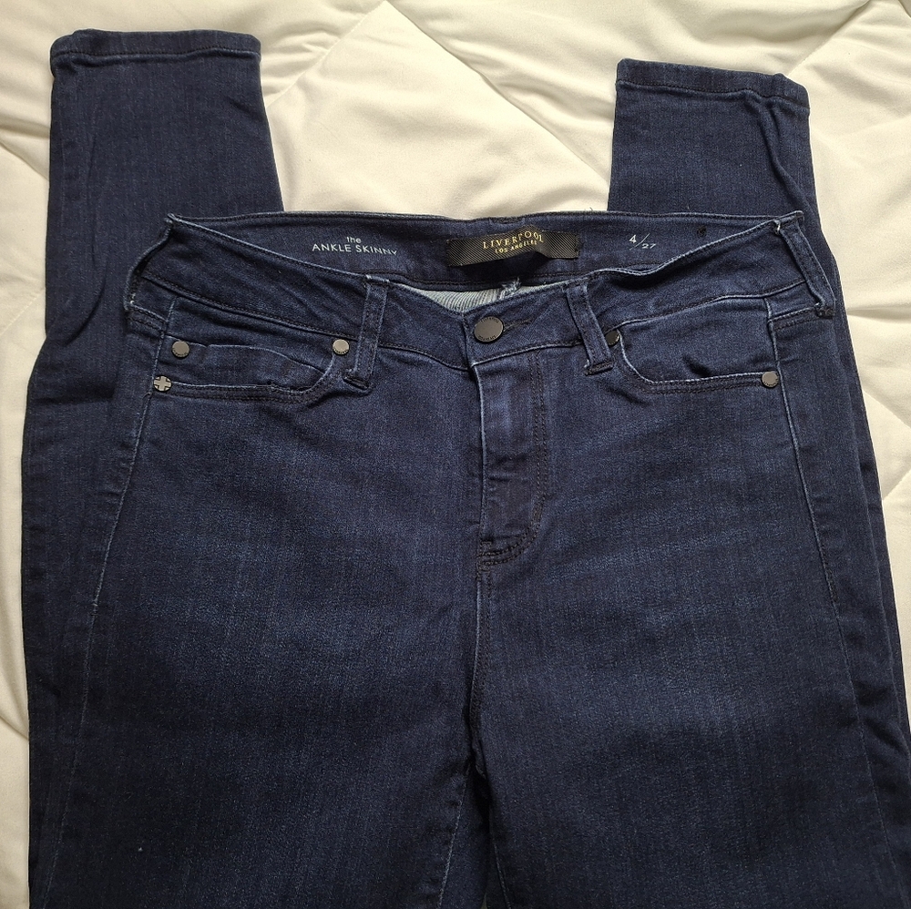Liverpool Abby Ankle Skinny Jeans